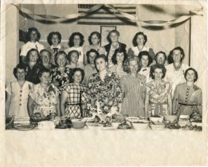 Samsula Woman's Club members in the early days 